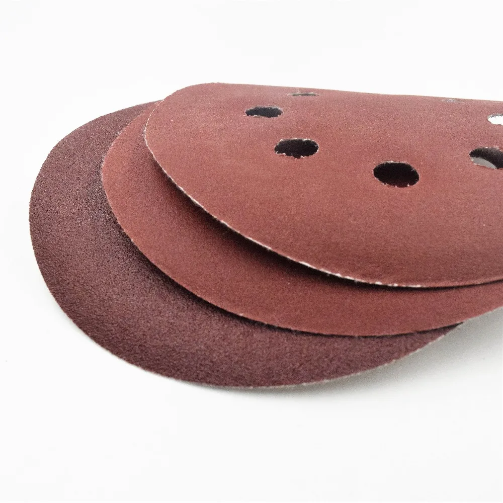 30 шт. 125 мм круглый шлифовальным диском песок листы с 8 отверстиями ...