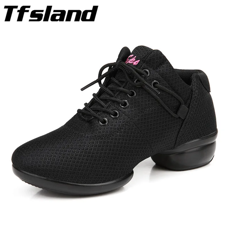 Tfsland New Women Soft Breathable Square Dance font b Shoes b font Quality Girls font b