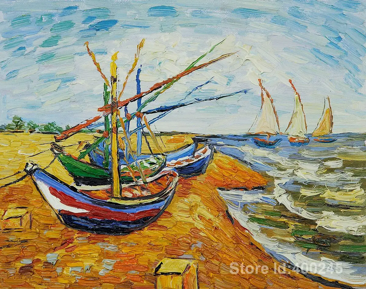 Barche In Mare Van Gogh