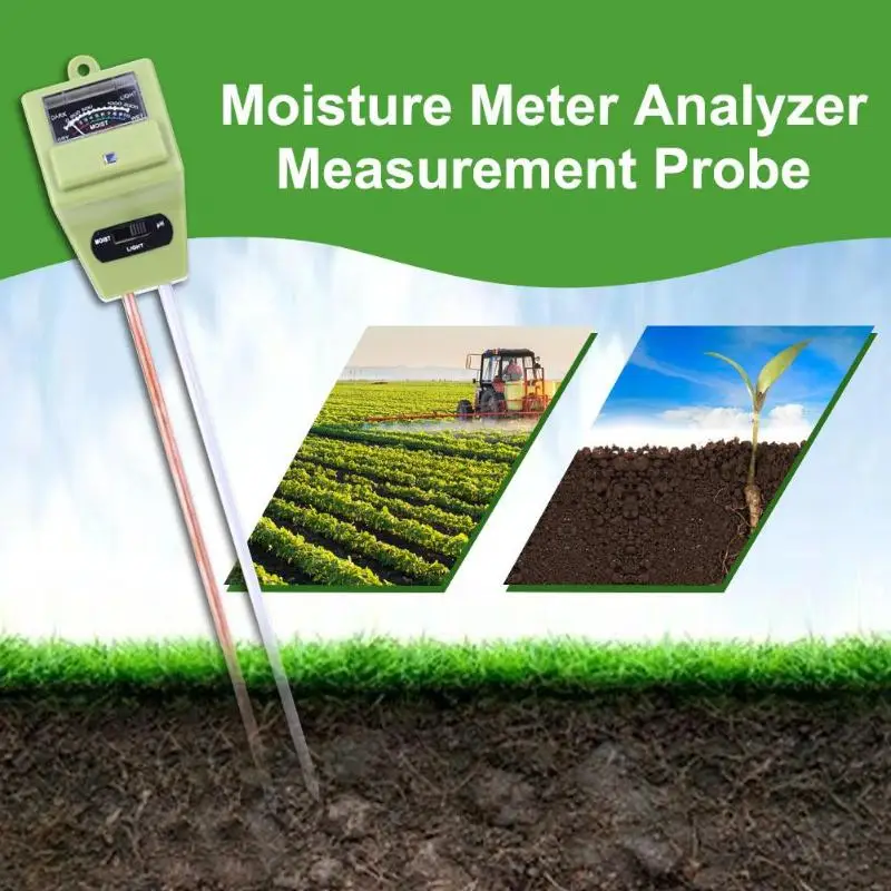 

Digital Tester 3 in1 Soil Moisture Sunlight PH Meter Tester for Plants Flowers Acidity Moisture Measurement Garden Tool