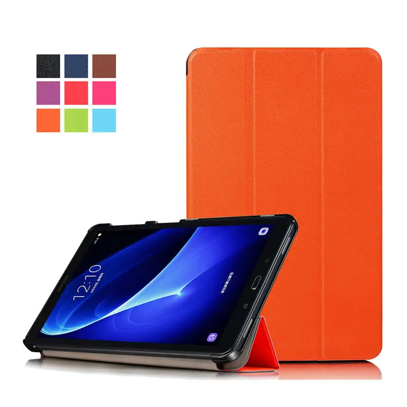 Чехол-подставка из искусственной кожи для Samsung TAB A 10 1 T580N T585N планшет однотонный