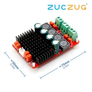 

TPA3116 100W Bluetooth Wireless Digital Audio Receiver Amplifier Board TF card U disk FLAC WAV MP3 WMA Player