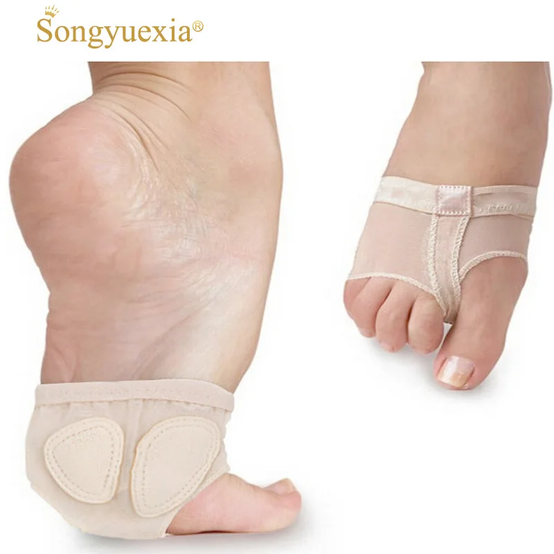 Underleaf Popular Belly Dance Shoes Ballet Gymnastics Practice Dancer Creative Latin Suitable For Home Elegant Forefoot Pads