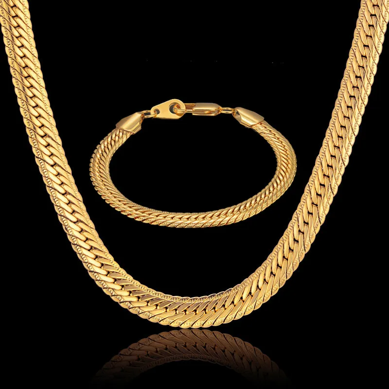 snake chain gold bracelet