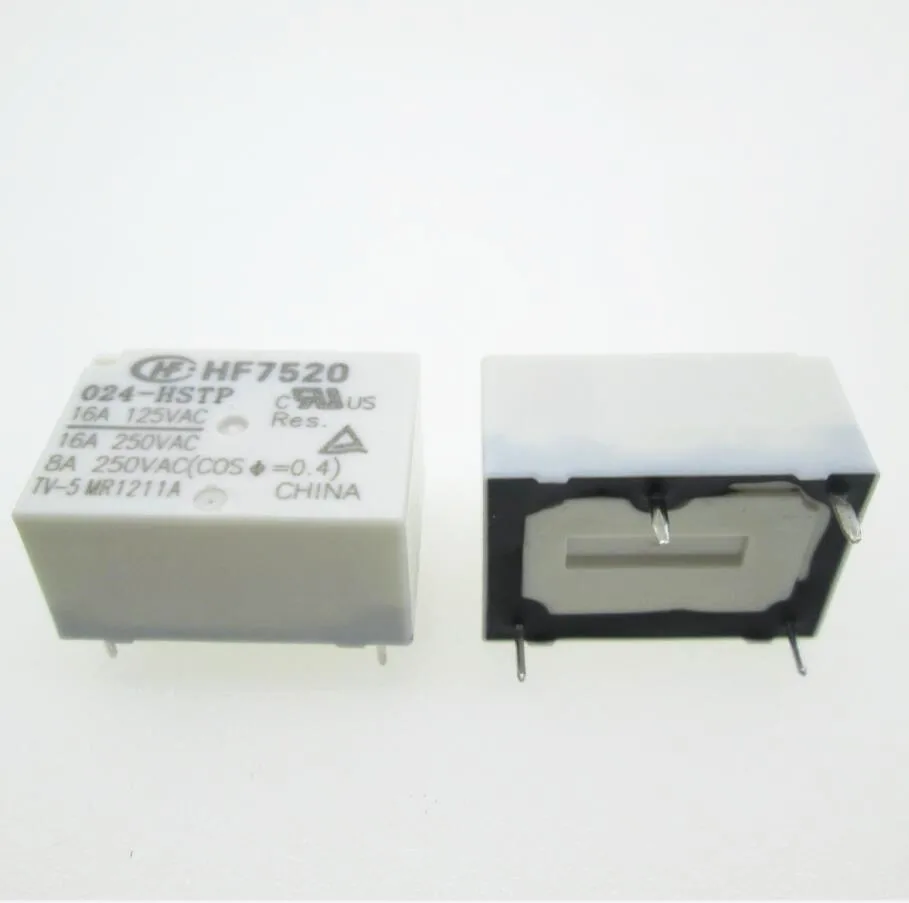 Реле HF7520 024 HSTP новое реле 24 В для постоянного тока 16 А 250 дип4 20 шт./лот|relay 24v|relay 24vdc24v