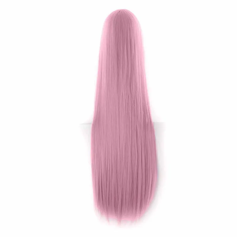 MapofBeauty, длинные прямые волосы, 23 Цвета, золотой, черный, розовый, красный, фиолетовый, косплей, парики для женщин, женские, термостойкие синтетические парики - Цвет: T1B/613