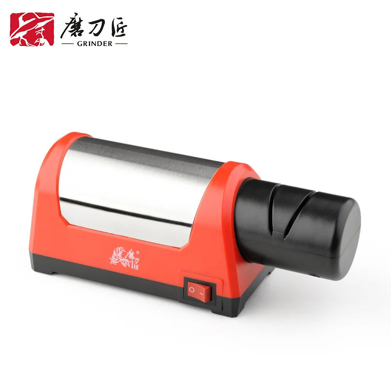 GRINDER Electric Knife Sharpener Professional 2 Stage Diamond Ceramic Kitchen Sharpening Tool Quick - 32812225763