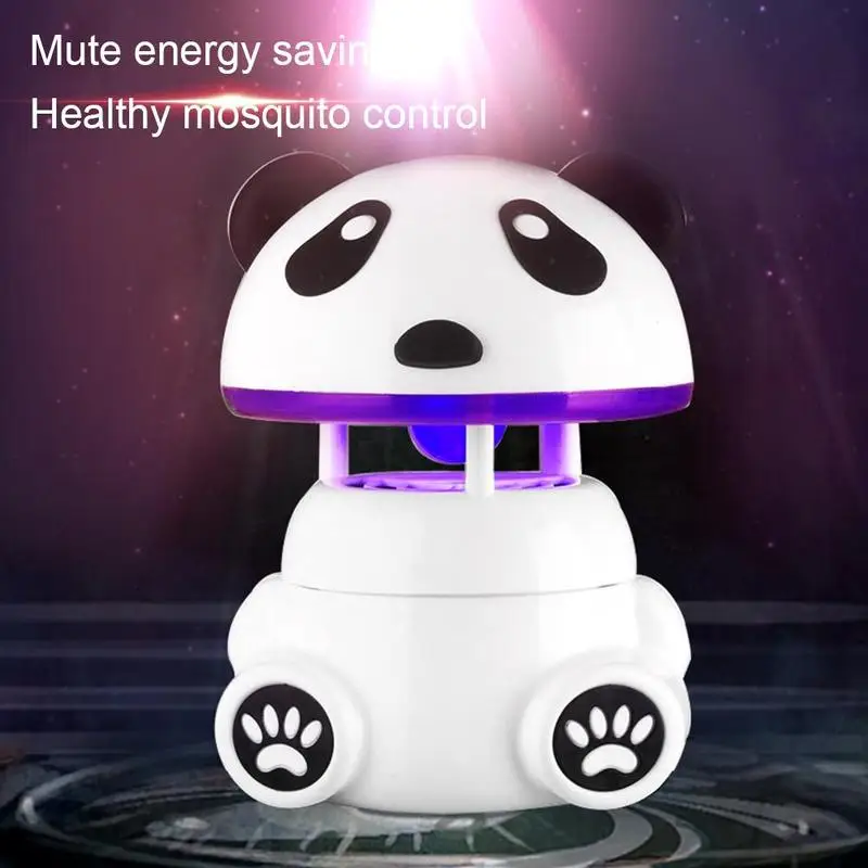 Chiclits USB Panda Mosquito Killer Light LED Insect Trap Lamp Mosquito Pest Moth Inhaler Household Indoor Bug Zapper For Baby (6)