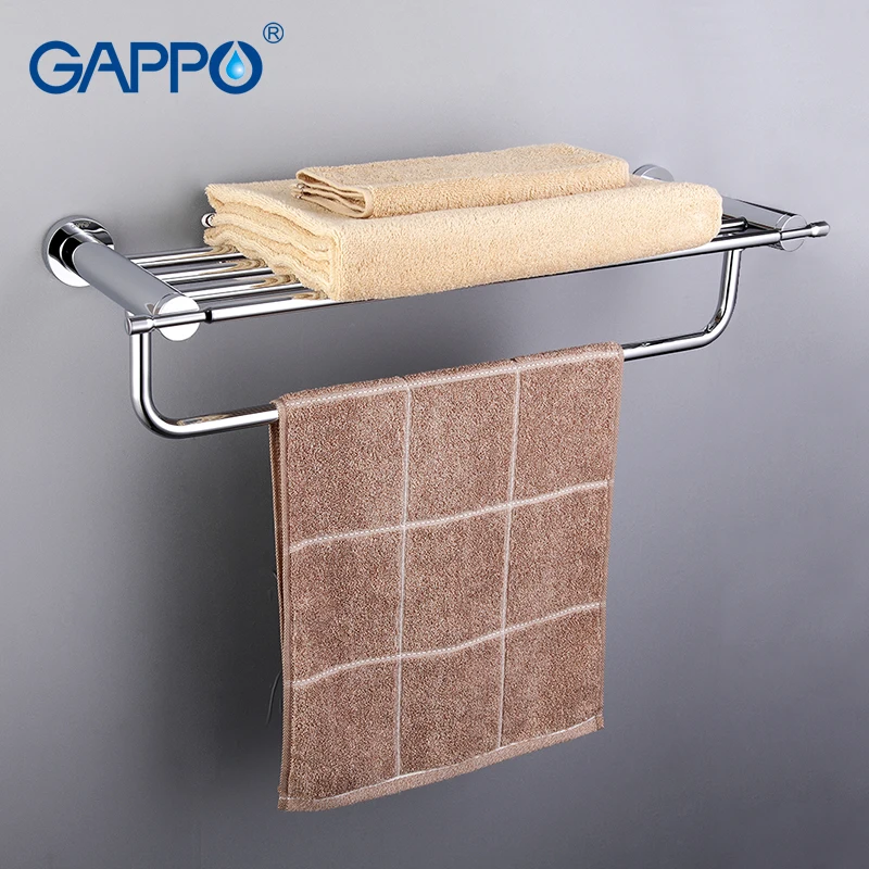 

GAPPO Bathroom Shelves Top Quality Wall Mounted Bathroom Shelves Bathroom Shelves restroom shelf Hardware Accessories G1824