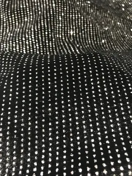 

nice lookingSat-81413 Embroidery Net Lace Fabric luxury French net Lace For sexy dress with glitter