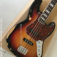 Ограниченная серия, магазин 1958, JOURNEYMAN, RELIC PRECISION BASS, relic aged sunburst, 4 струны, электрический бас