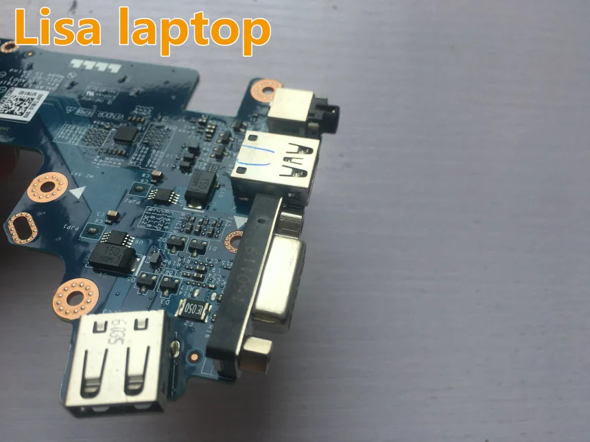 7 TRKR для Dell Latitude E6530 VGA/USB/аудио Порты и разъёмы IO монтажная плата для Intel Графика UMA