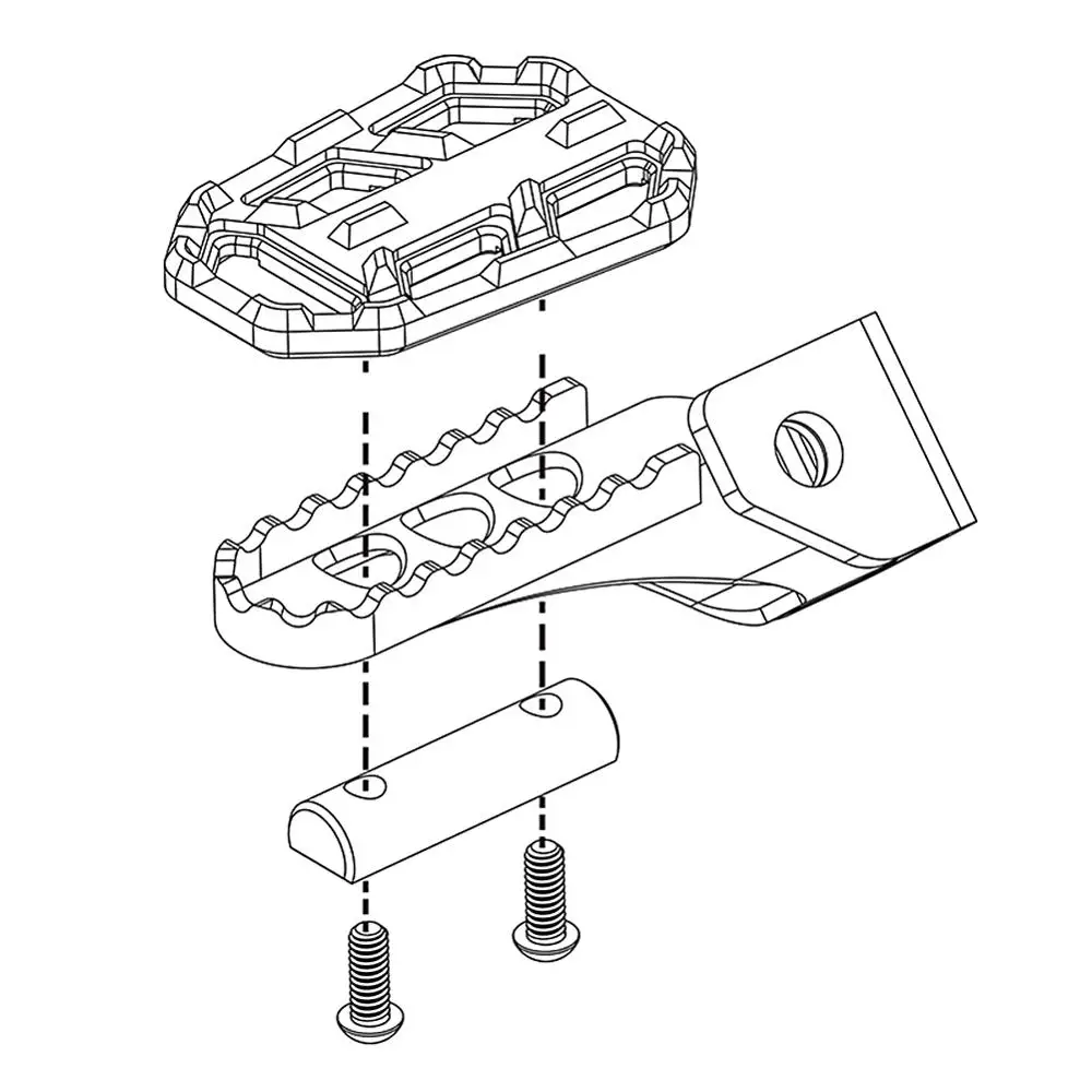 Аксессуары для мотоциклов заготовка широкие подножки педали подножки для BMW G310GS 310GS G310 R1200 GS R1200GS S1000XR F750GS 850