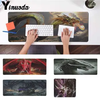 

Yinuoda Fantasy Dragon DIY Design Pattern Game mousepad Keyboard Mat Desk Mat Computer Game Tablet Gaming