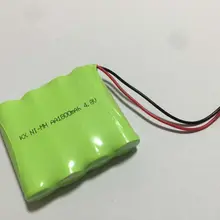 4,8 v li po li-ion батареи Ni-MH батареи 4 8 v lipo литий-ионные перезаряжаемые литий-ионные для игрушек 4,8 V AA 1800MAh