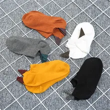 Модные женские повседневные хлопковые дышащие удобные носки-лодочкой для девочек короткие Socksnovedades 19 por mayorcalcetines divertido mujer 0,6