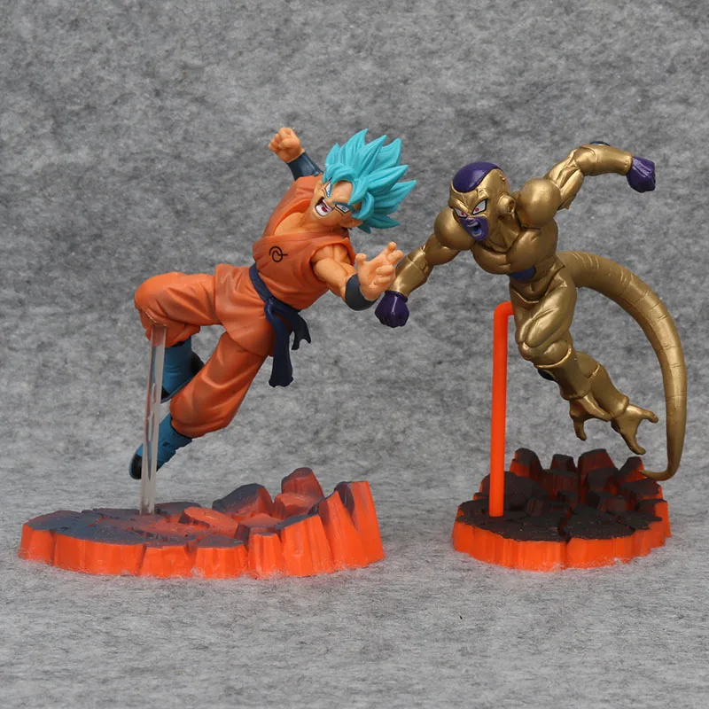 

Dragon Ball Z Resurrection F Golden Frieza freeza freezer VS Goku Action Figure dragonball son gokou figua Model Toy brinquedos