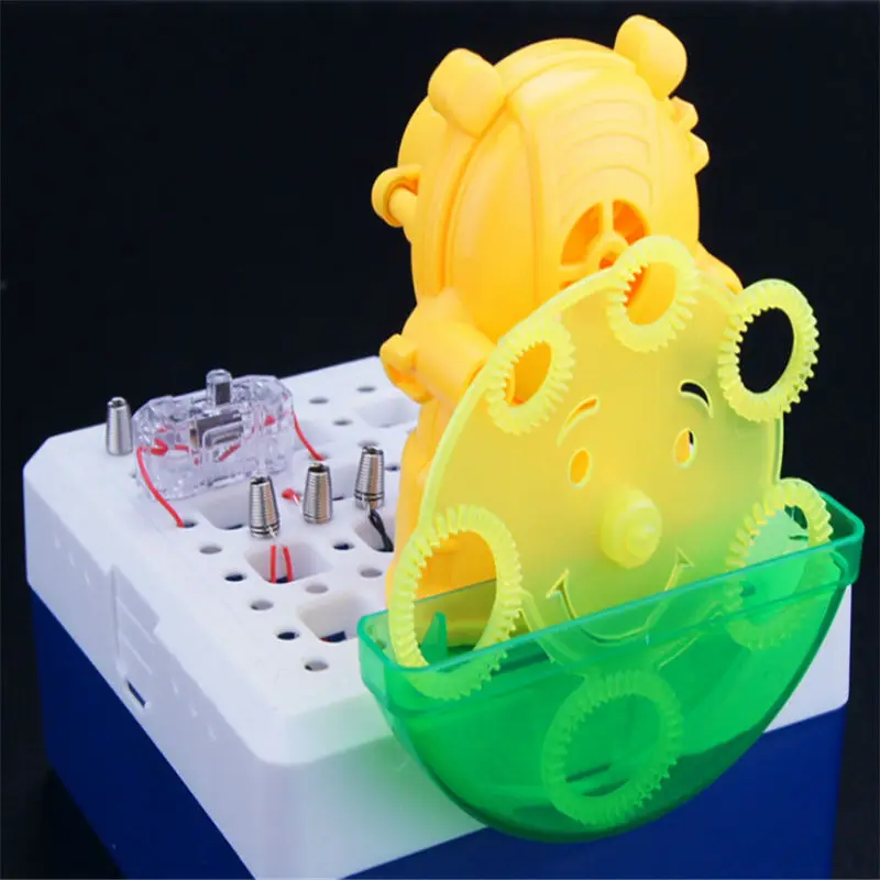 Educational Toy DIY Manual Bubble Science Equipment Learning Experimental Prop For Kids (2)