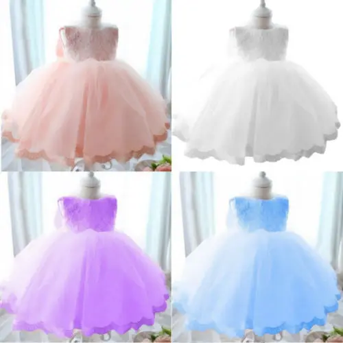 

2016 wholesale communion party prom princess pageant bridesmaid wedding lace flower sleeveless girl dress ball gown with big bow