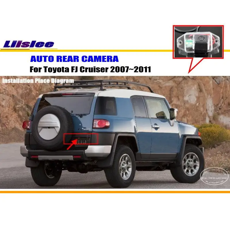 Liislee Автомобильная камера заднего вида для Toyota FJ Cruiser 2007 ~ 2011/задняя парковочная