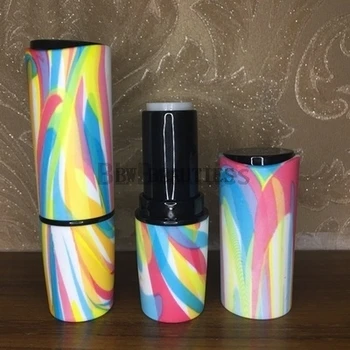 

300pcs Empty DIY 12.1mm Colorful Lipstick Tubes Lip Balm Containers Empty Cosmetic Containers Bottles