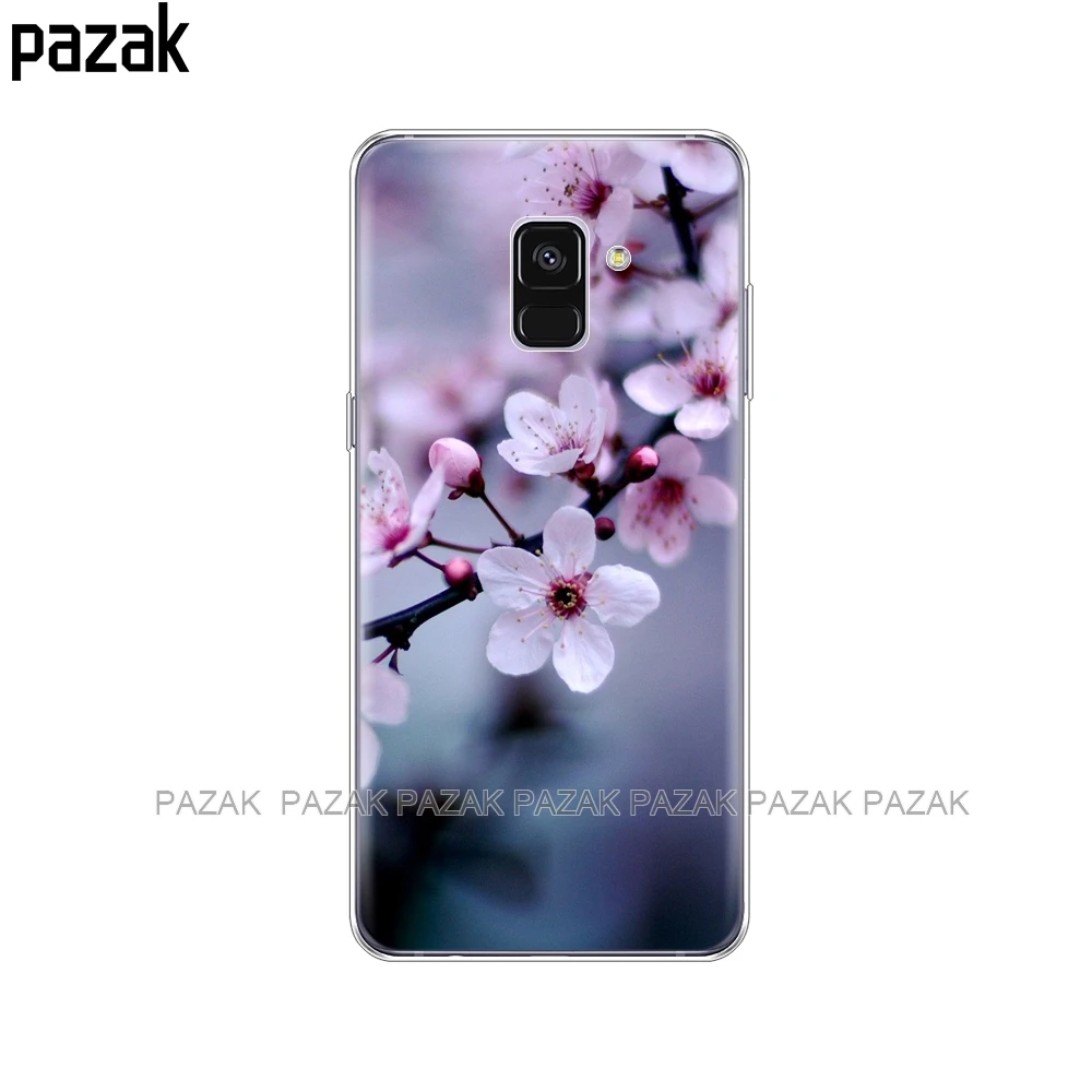 34241 Силиконовый чехол для телефона samsung Galaxy A8 A530 A530F, силиконовый чехол для samsung A8 Plus A730 A730F, прозрачный чехол s - Цвет: 34241