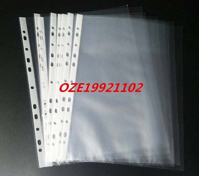 7 Stücke Büro Wasser Dicht A4 Datei Papier Halter Taschen Beutel Blau