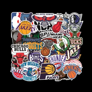 32PCS/ Pack Sports Car Stickers Set Car Fan Stickers For Luggage Skateboard Laptop Guitar Fridge Bicycle Stickers 1