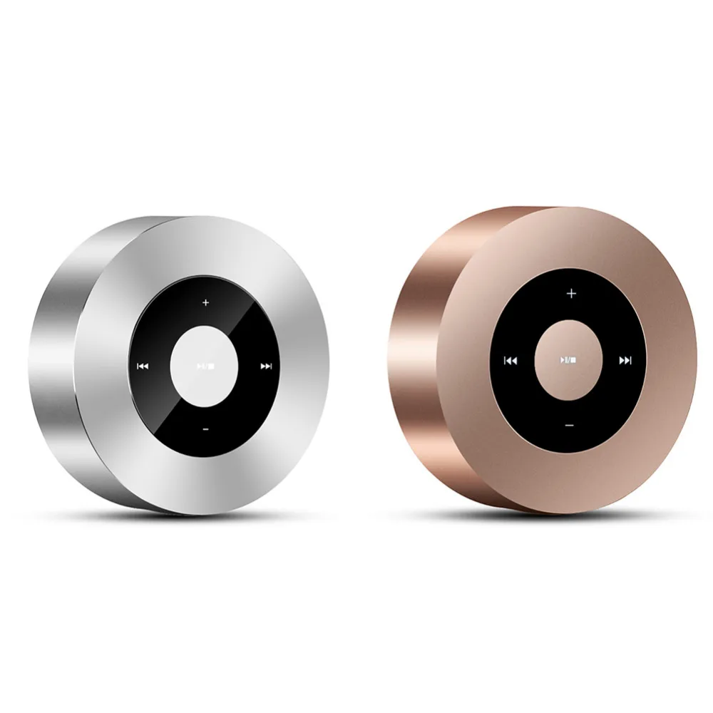 

Wireless Bluetooth Speaker Portable Outdoor Mini Audio Card-Inserted Touch Screen Portable Subwoofer Metal HIFI Sound Effects