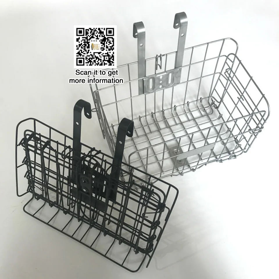 steel bike basket