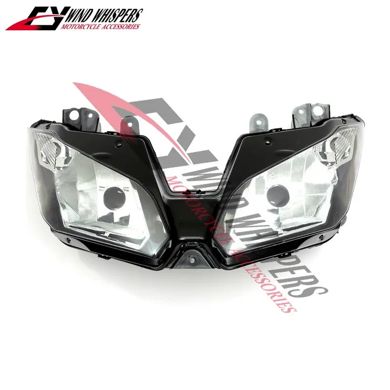 

Motorcycle ABS Headlamp Front Headlight Assembly For Kawasaki ZX300R EX300R NINJA 300 13-15 VERSYS 650 1000 15-16