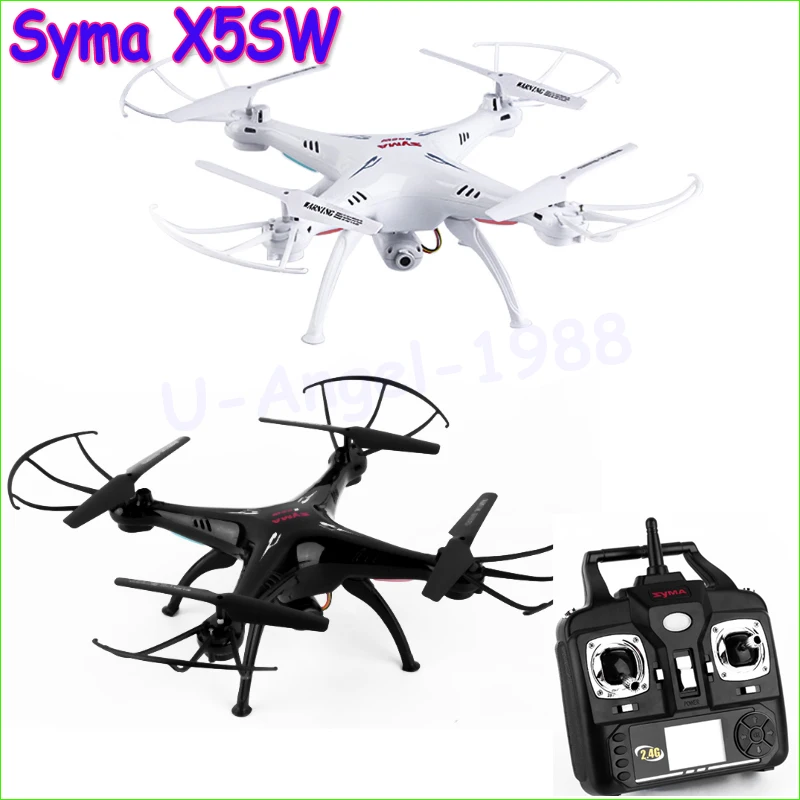 Buy Cheap Syma X5SW WIFI FPV 2.4Ghz 4CH 6-Axis RC Quadcopter Drone 0.3MP Camera HD White Black RTF