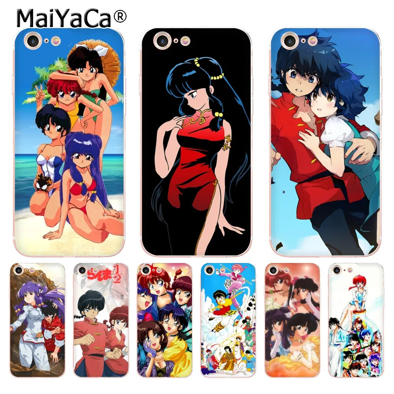 MaiYaCa Ranma 12 прозрачный мягкий ТПУ чехол для телефона iPhone 8 7 6 6S Plus X xs max 10 5 5S SE 11pro |