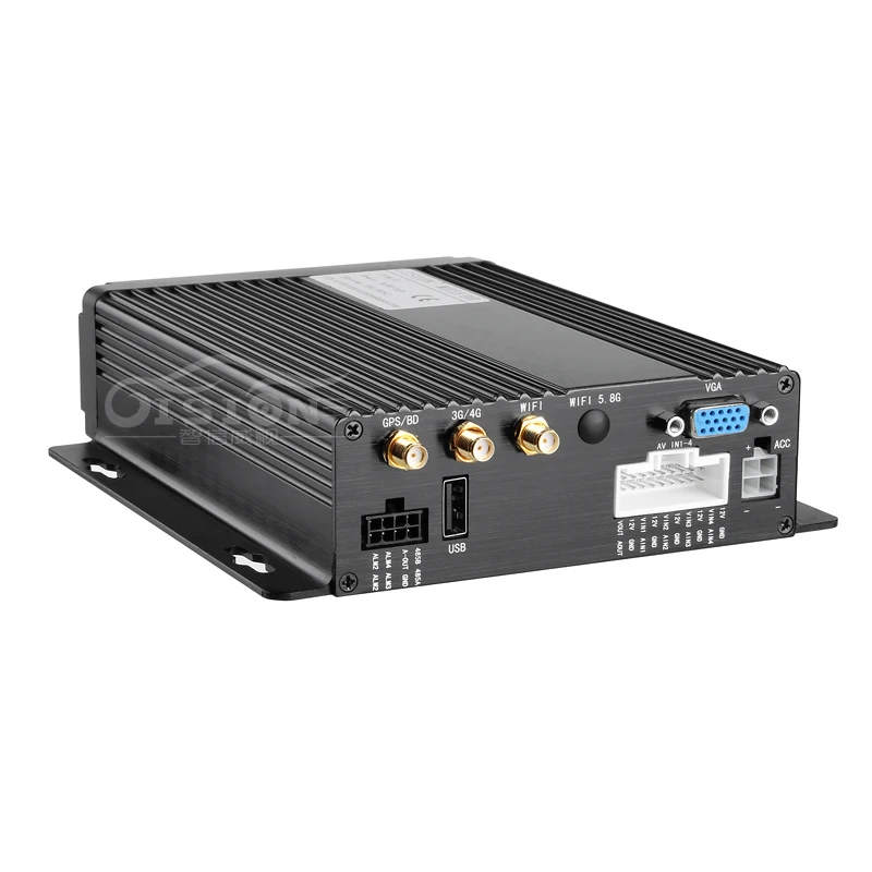 Онлайн 4G LTE GPS Wifi Двойная sd карта 4CH Мобильный Dvr 1080 AHD автомобиль Mdvr Andriod/Iphone/PC Live Watch
