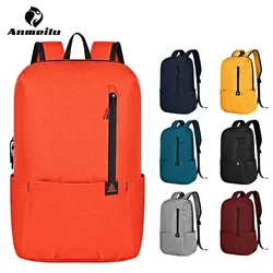 Anmeilu 10L городские сверхлегкие школьные сумки для кемпинга, походов, модный влагонепроницаемый рюкзак на плечо, ежедневный пакет, сумка для