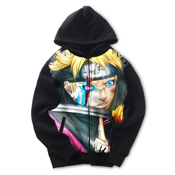 

High-Q Unisex Anime Cos NARUTO Uzumaki Naruto Uchiha Madara Hooded Hoodie 3d Print NARUTO Hoodies Sweatshirts Cardigan