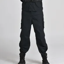 Новое поступление года, брендовые весенне-осенние мужские военные брюки, прямые черные спортивные брюки