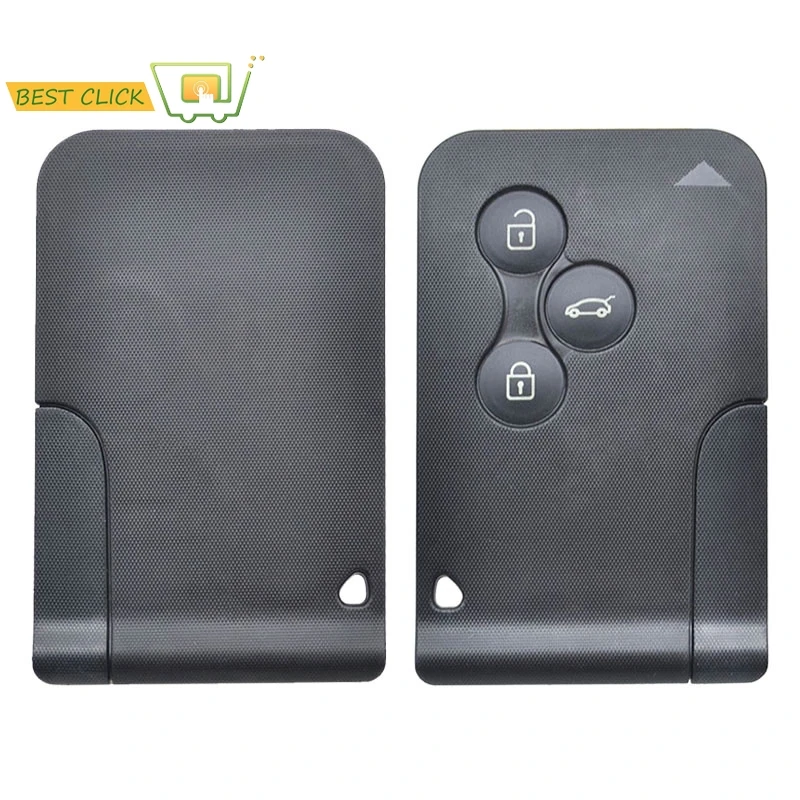 

Remote Card Key Cover Key Shell For Renault Megane Scenic 2 Clio 3 Car Key Fob Case With Blade 3 Buttons