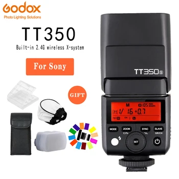 

Godox TT350S 2.4G 1/8000s TTL GN36 Wireless Speedlite Flash light for Sony camera A7 A7R A7S A7 II A7R II A7S II A6500 A6000