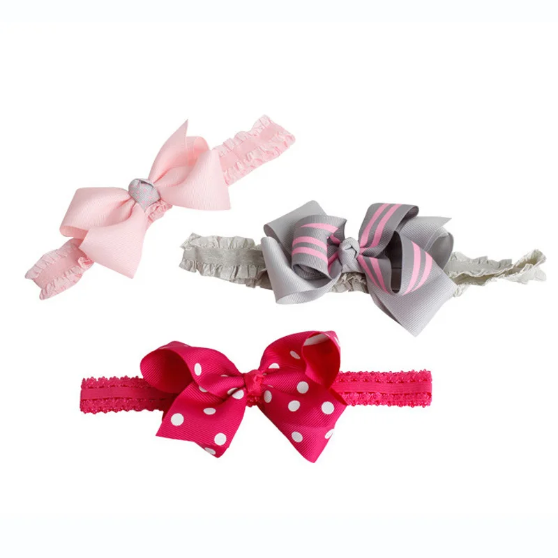 

3pcs Baby Headbands Baby Hair Bands Hair Accessories Hair Hoops bandeau cinturon flores Hair Ornament lacos de cabelo infantil