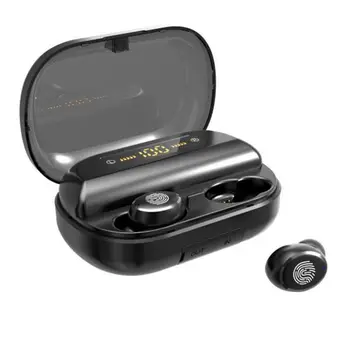 

Touch Control Wireless Bluetooth Headset 5.0 Hifi Earphone with Mic Dual Ear Bluetooth Headset Stereo Phone With Charger Box