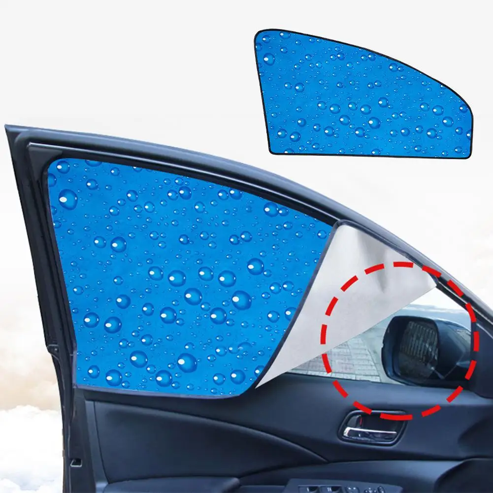 Однослойный магнитный автомобильный солнцезащитный козырек для бокового окна Защита от бликов ультрафиолетовых лучей Защита от солнца