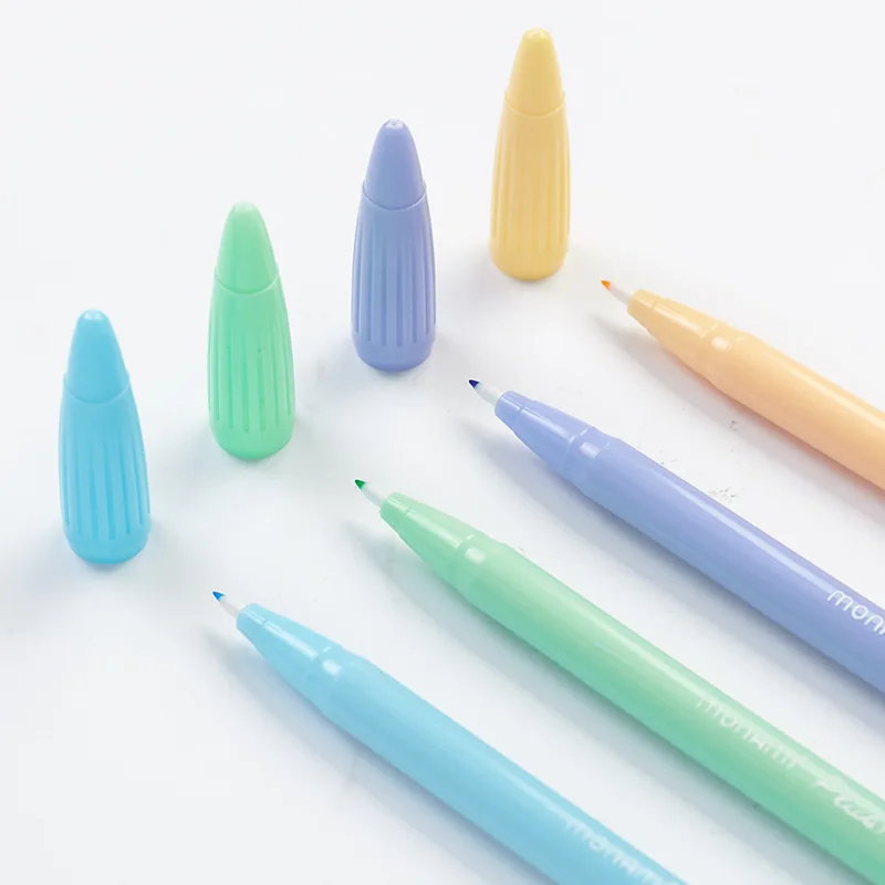 Monami цветной фетровый наконечник набор ручек для личного органайзера эскиз 0,3 мм многоцветная подводка на водной основе пигментные акварельные краски искусство 3000
