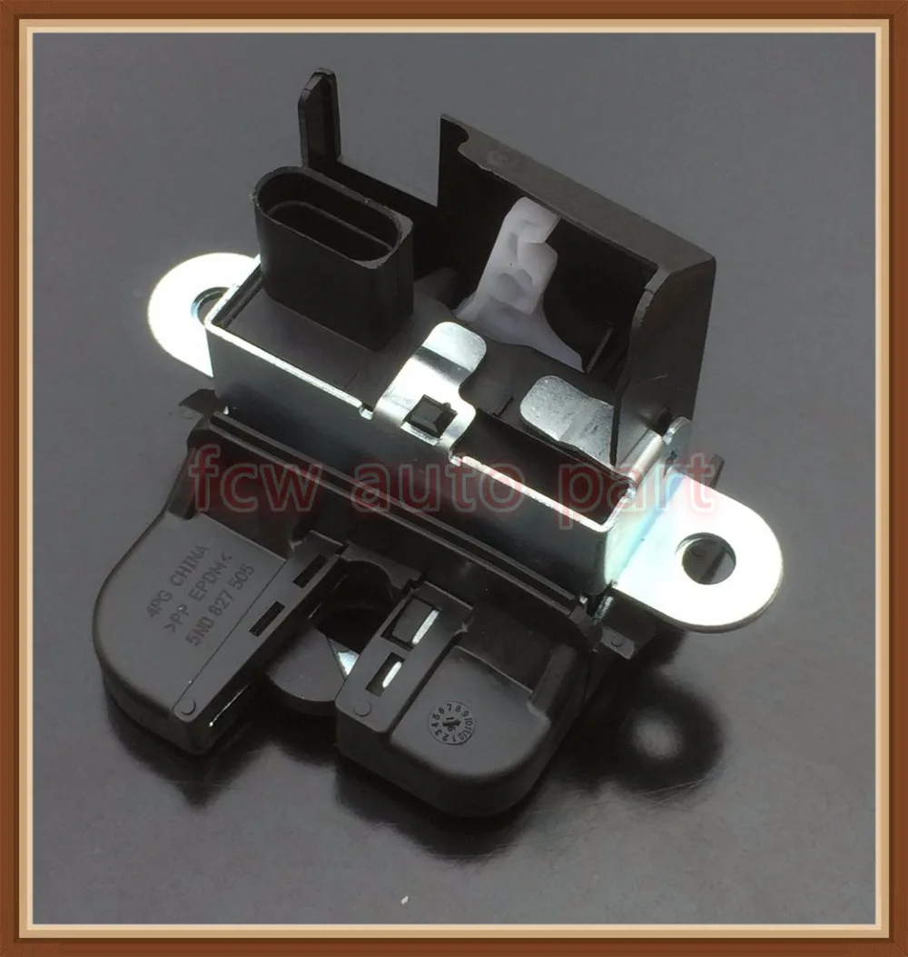 

REAR TRUNK LOCK LID LOCK LATCH FOR VW GOLF MK5 GOLF GTI GOLF MK6 v vi FOR SEAT LEON 1K6827505E 5K0827505A 5M0827505E 1P0827505D