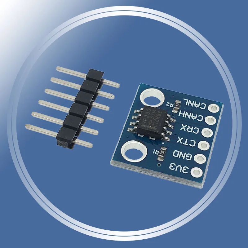 

SN65HVD230 CAN Bus Transceiver Communication Module Thermal Protection Slope Control Logic for Arduino Controller Board