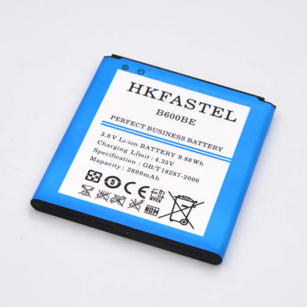 Новый B600BE батарея мобильного телефона для samsung Galaxy S4 i9500 i9508 i9505 i9507V i9502 GT I9500 2600mAh (не