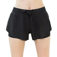 4 Style Mesh Sport Shorts Women Fitness Workout Running Gym Yoga Shorts Girls Ladies Short Compression Leggings Black Pink