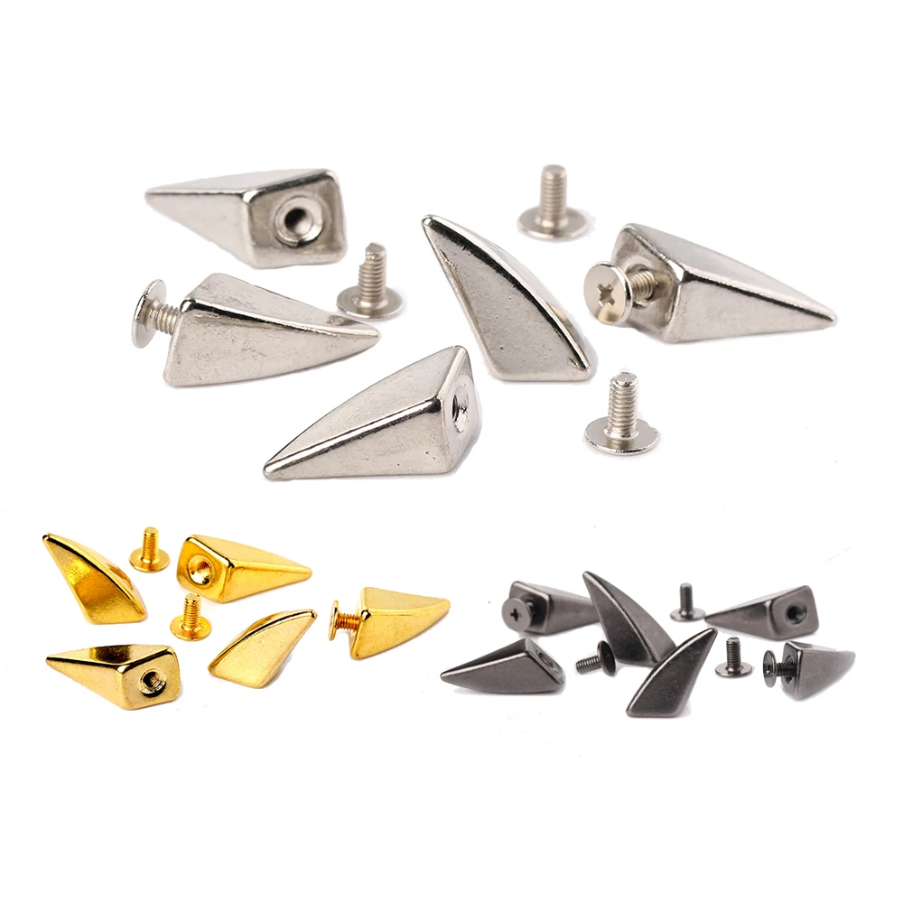 

100pcs 17mm Alloy Dragon Claw Rivet Studs Spots Punk Spikes Fit Leather Craft Bags Bracelet Clothing Shoes Collars DIY