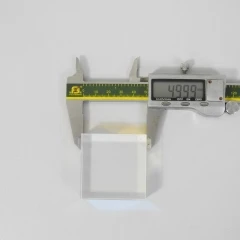 

light guide, Quartz, rectangular, 50mm*15mm*50mm, 640nm
