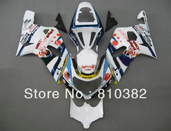 Комплект обтекателей для мотоцикла GSXR600 750 01 02 03 GSXR 600 GSX R750 K1 2003 2001 2002 красочные